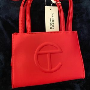 Brand new, beautiful small red Telfar bag! Never used, with original tags!